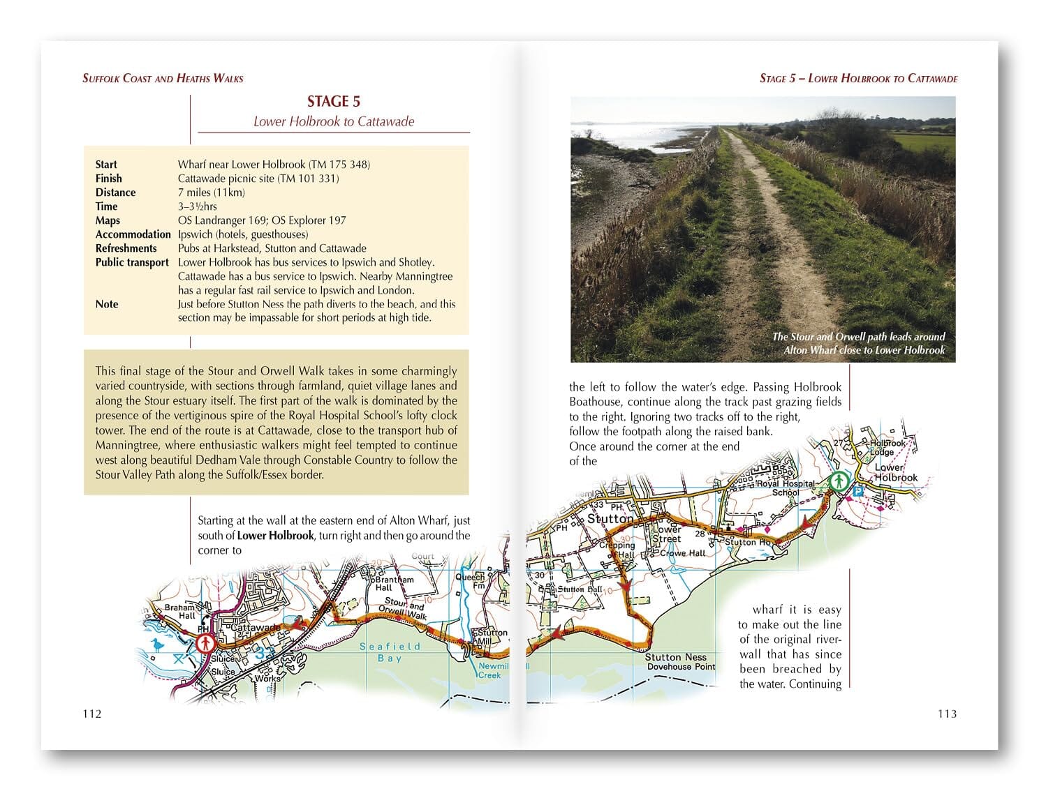 Guide de randonnées (en anglais) - Suffolk coast & Heaths walks 3 long-distance routes | Cicerone guide de randonnée Cicerone