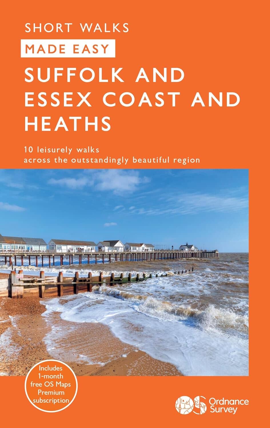 Guide de randonnées (en anglais) - Suffolk & East Coast & Heaths | Ordnance Survey - Short Walks guide de randonnée Ordnance Survey