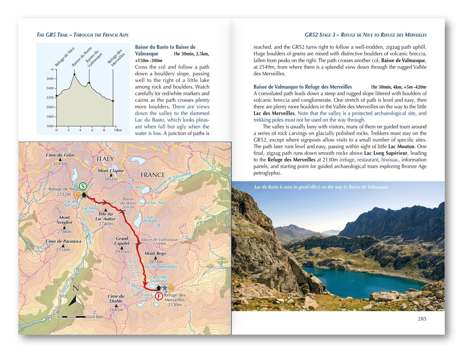 Guide de randonnées (en anglais) - The GR5 trail through the French Alps : from Lake Geneva to Nice | Cicerone guide de randonnée Cicerone 