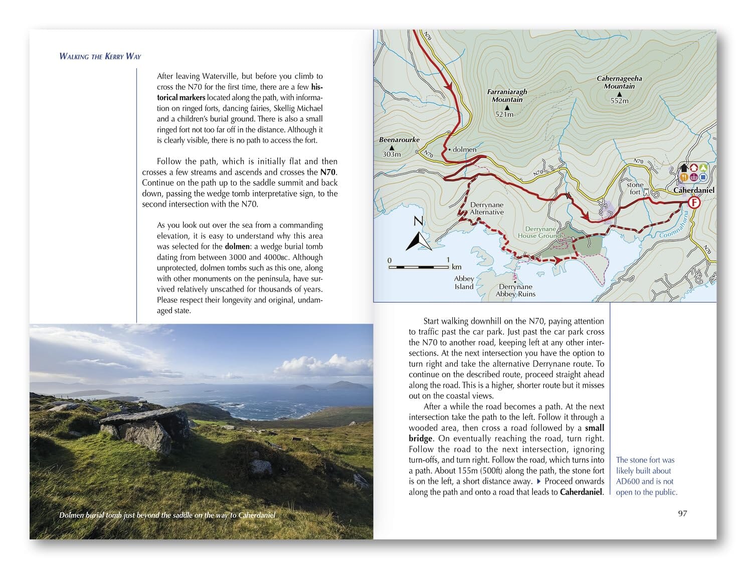 Guide de randonnées (en anglais) - The Kerry Way | Cicerone guide de randonnée Cicerone 