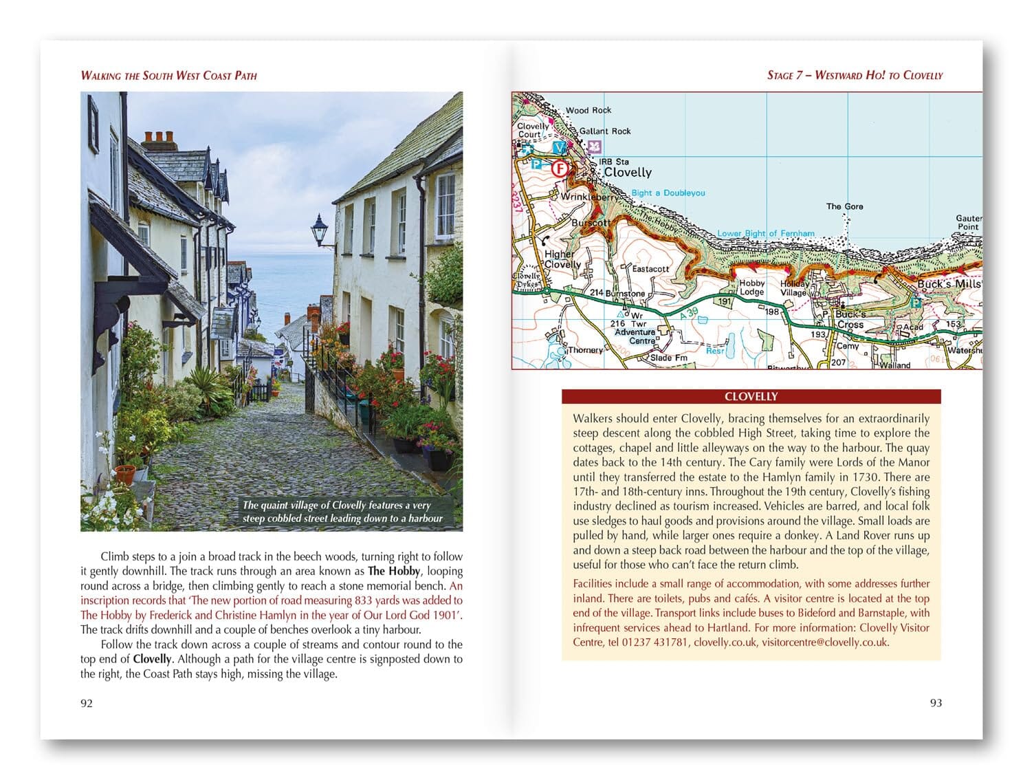 Guide de randonnées (en anglais) - The South West Coast Path National Trail, from Minehead to South Haven Point | Cicerone guide de randonnée Cicerone 