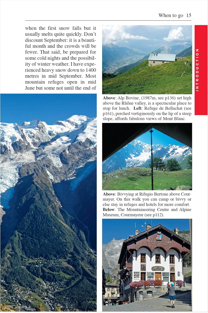 Guide de randonnées (en anglais) - Tour du Mont Blanc | Trailblazer guide de randonnée Trailblazer 