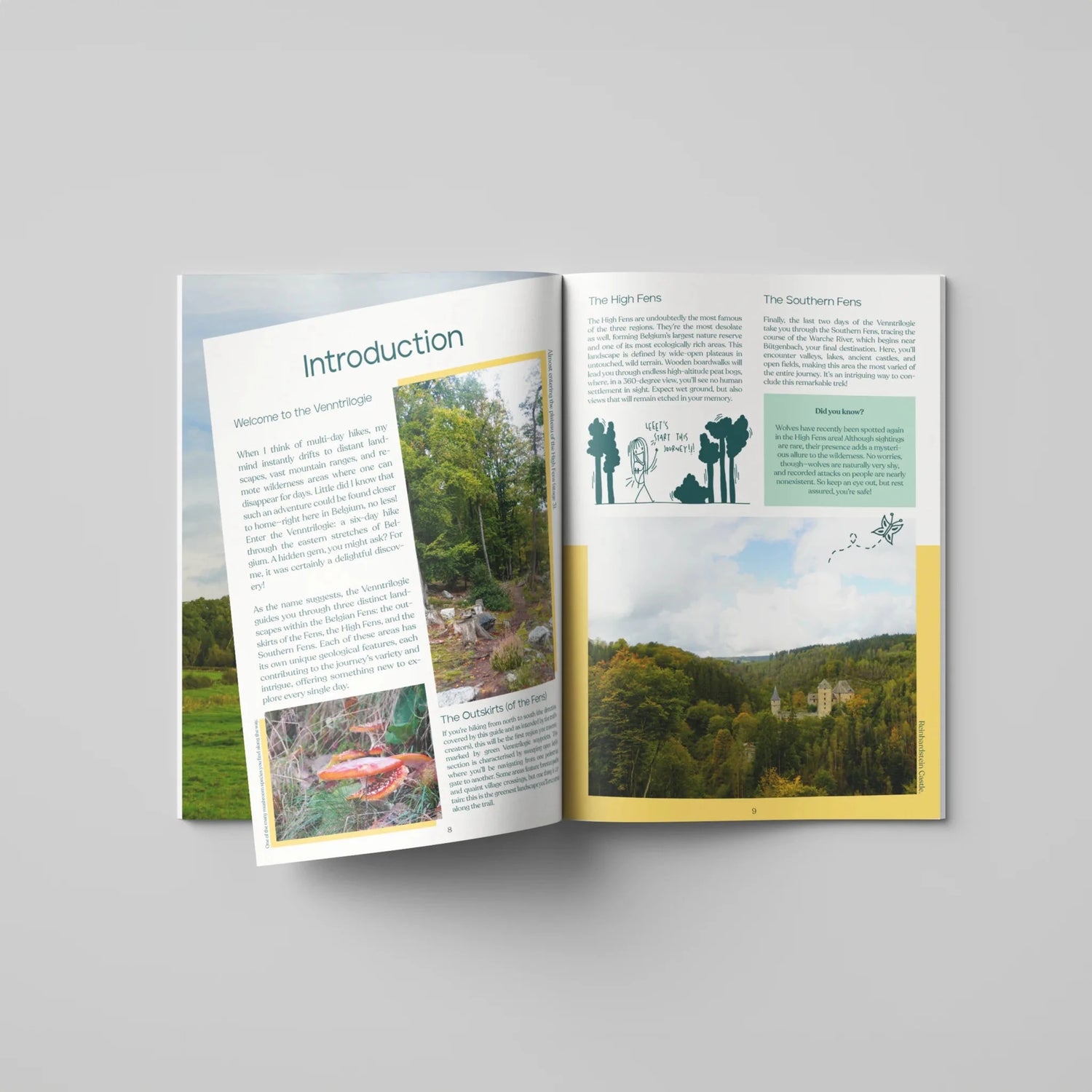 Guide de randonnées (en anglais) - Venntrilogie, 109 km through East Belgium | Floor Denil guide de randonnée Floor Denil 