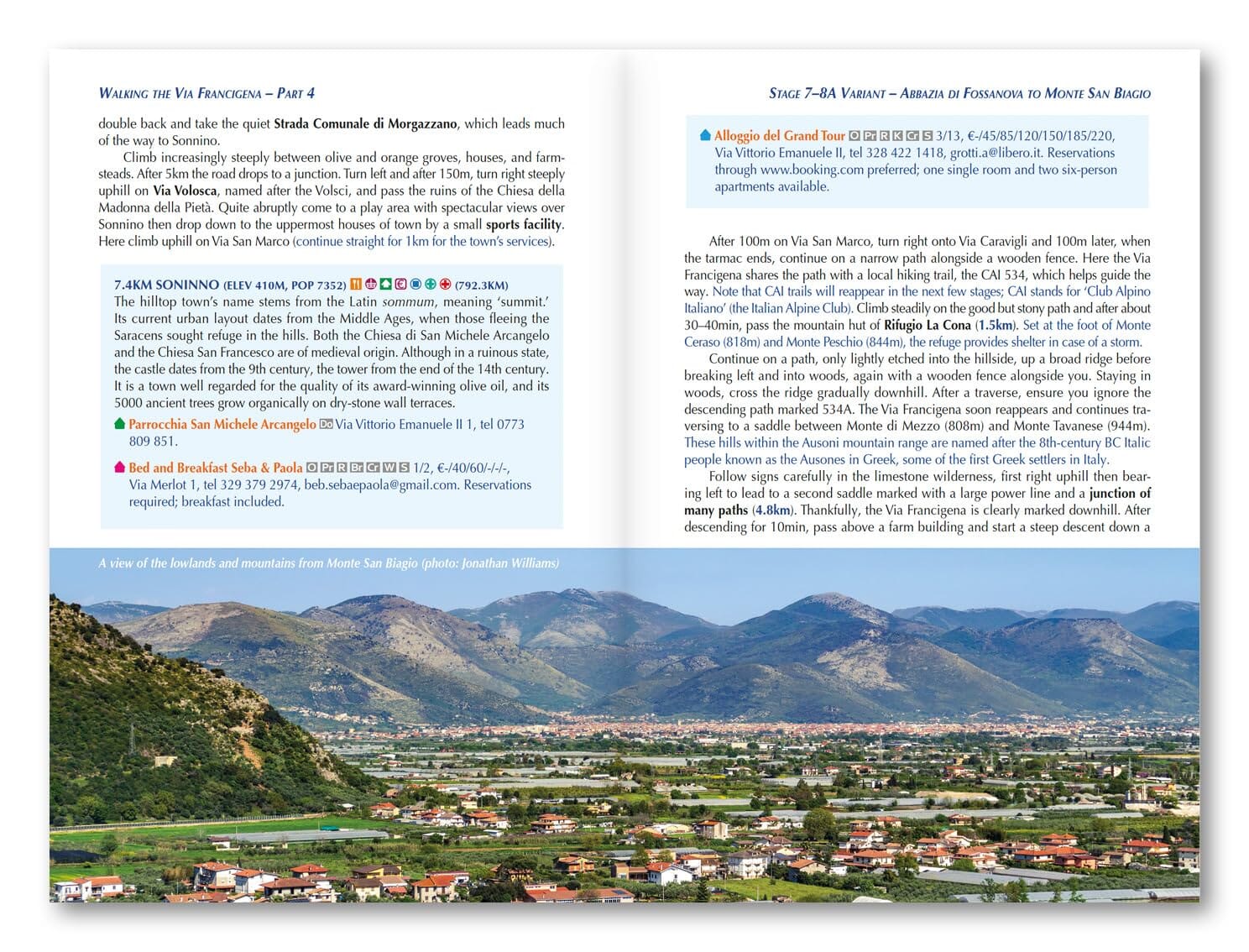 Guide de randonnées (en anglais) - Via Francigena : Rome to Monte Sant'angelo, Bari and Santa Maria Di Leuca, Part 4 | Cicerone guide de randonnée Cicerone 