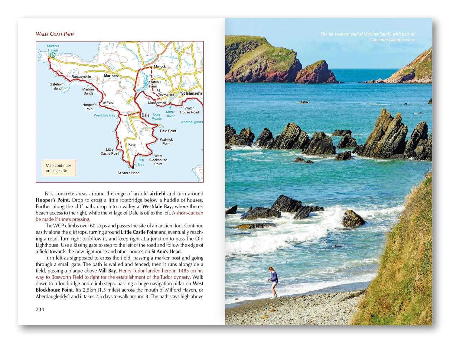 Guide de randonnées (en anglais) - Wales coast path | Cicerone guide de randonnée Cicerone 