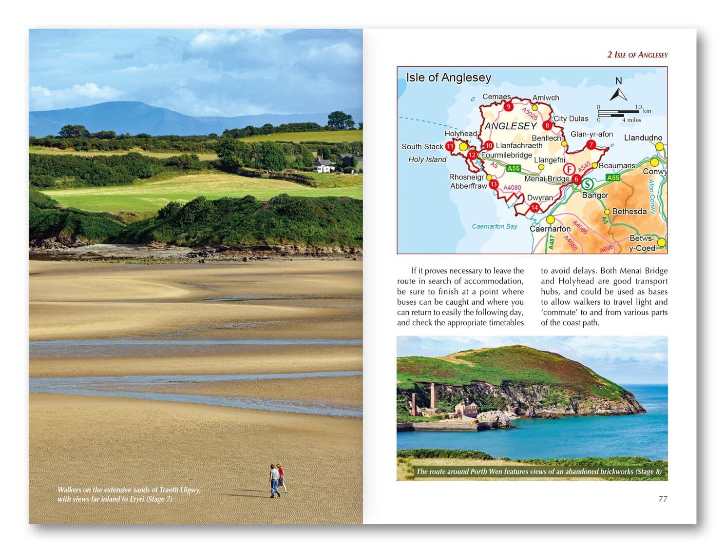 Guide de randonnées (en anglais) - Wales coast path | Cicerone guide de randonnée Cicerone 