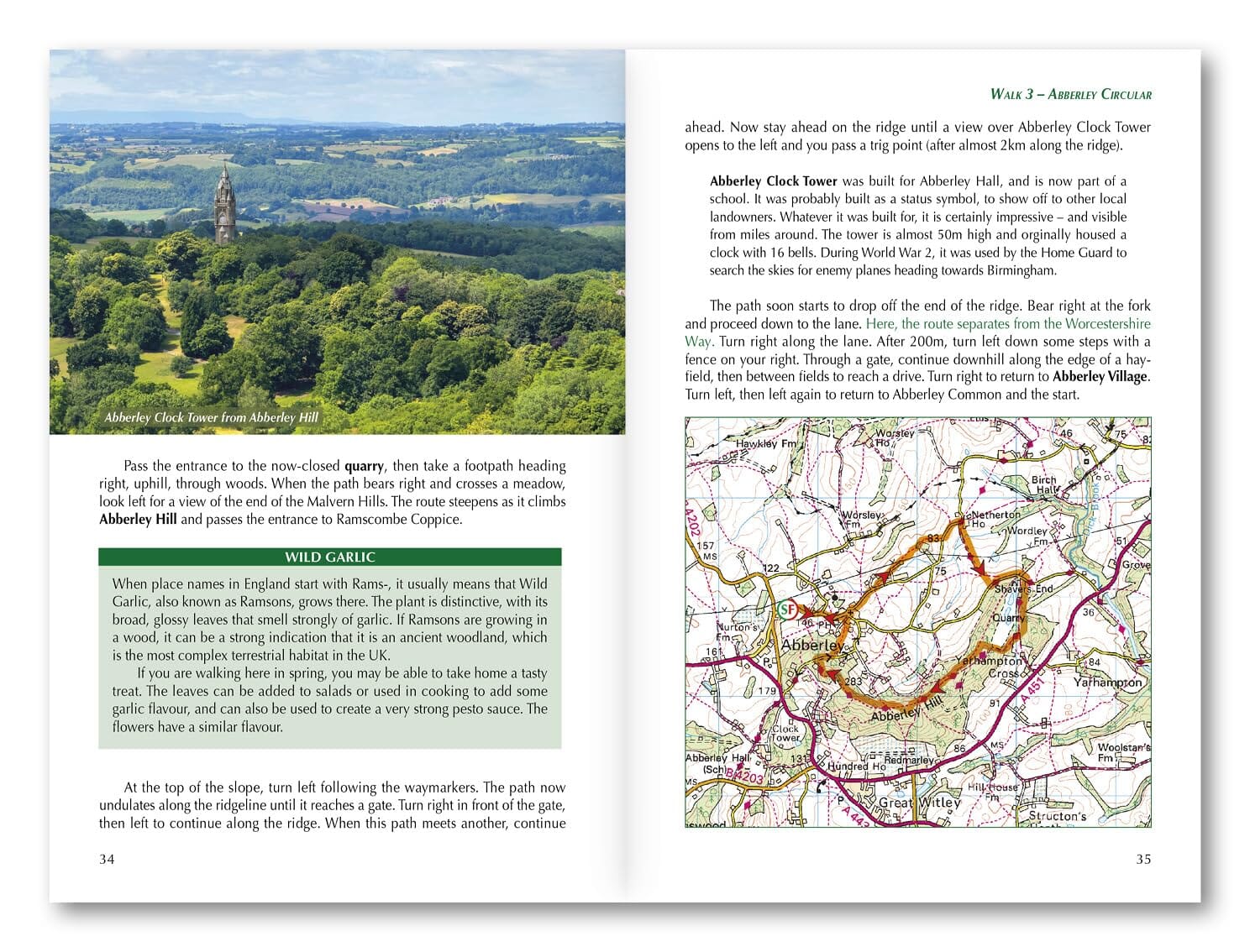 Guide de randonnées (en anglais) - Walking in Worcestershire | Cicerone guide de randonnée Cicerone