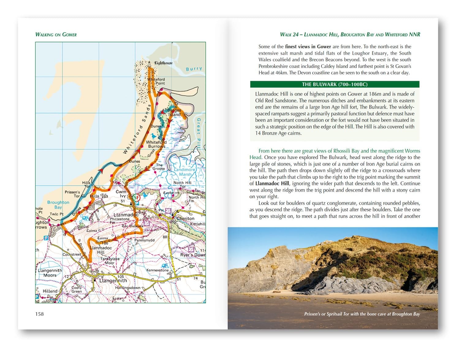 Guide de randonnées (en anglais) - Walking on Gower (Pays de Galles) | Cicerone guide de randonnée Cicerone 