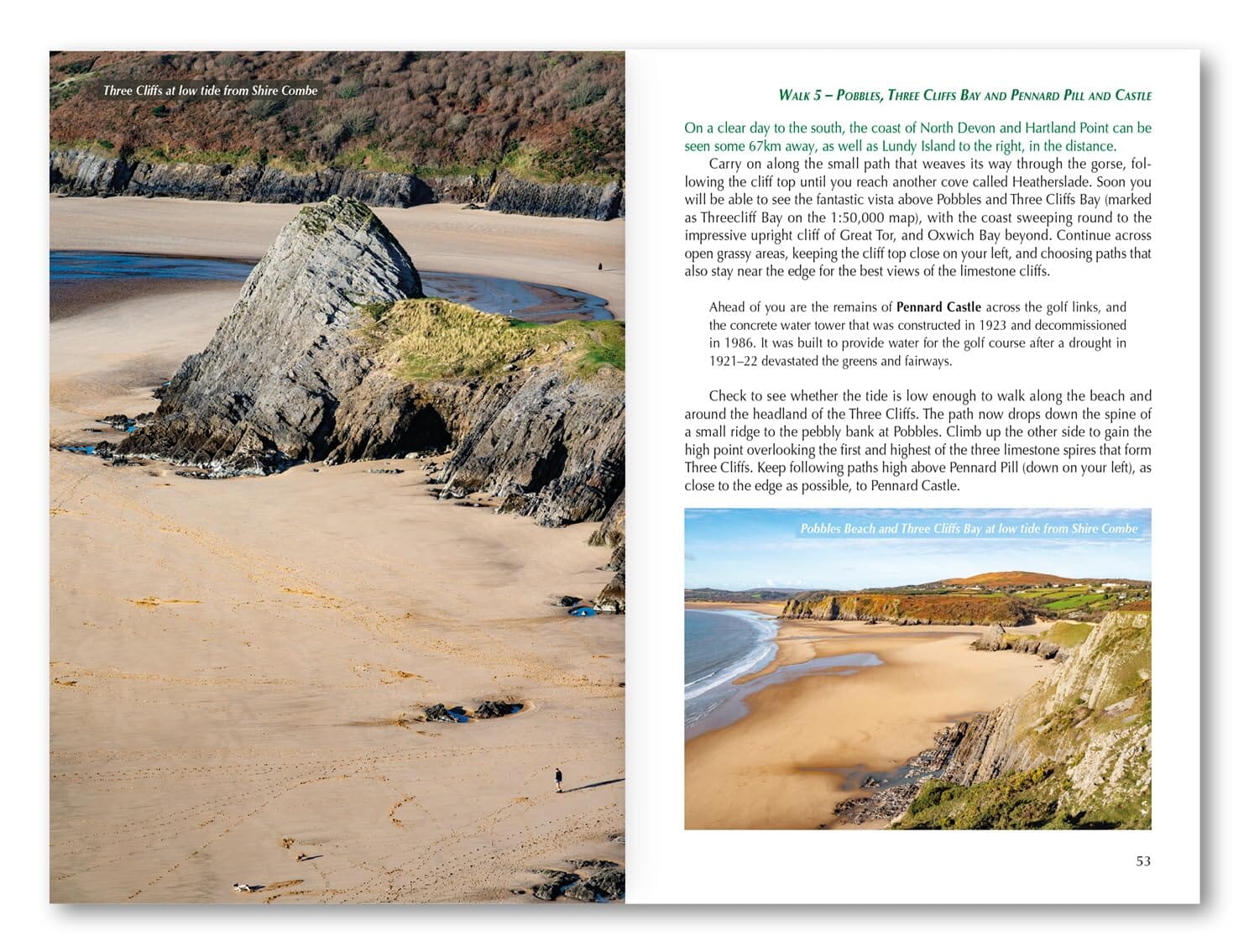 Guide de randonnées (en anglais) - Walking on Gower (Pays de Galles) | Cicerone guide de randonnée Cicerone 