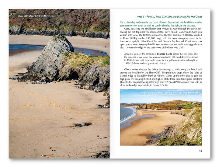 Guide de randonnées (en anglais) - Walking on Gower (Pays de Galles) | Cicerone guide de randonnée Cicerone 