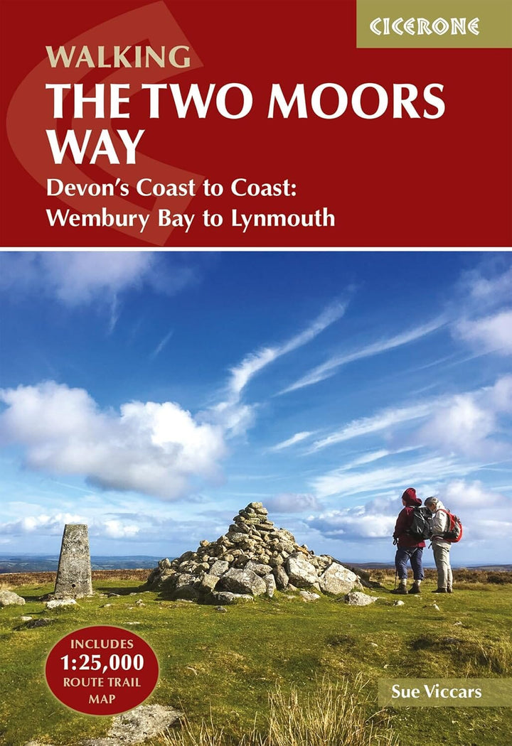 Guide de randonnées (en anglais) - Walking the Two Moors Way | Cicerone guide de randonnée Cicerone 
