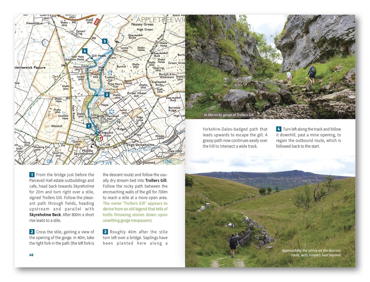 Guide de randonnées (en anglais) - Yorkshire Dales – Grassington, Skipton, Malham and Ilkley - 15 Short Walks | Cicerone guide de randonnée Cicerone 