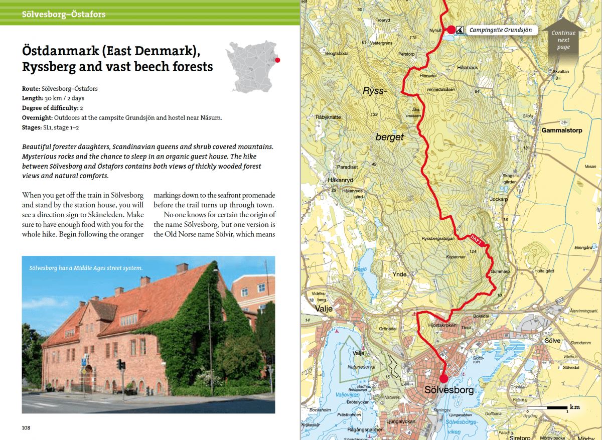 Guide de randonnées en Suède (en anglais) - Skåneleden - Best hiking in Sweden | Calazo guide de randonnée Calazo 