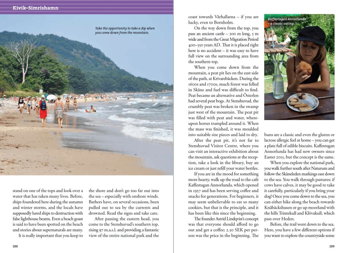Guide de randonnées en Suède (en anglais) - Skåneleden - Best hiking in Sweden | Calazo guide de randonnée Calazo 