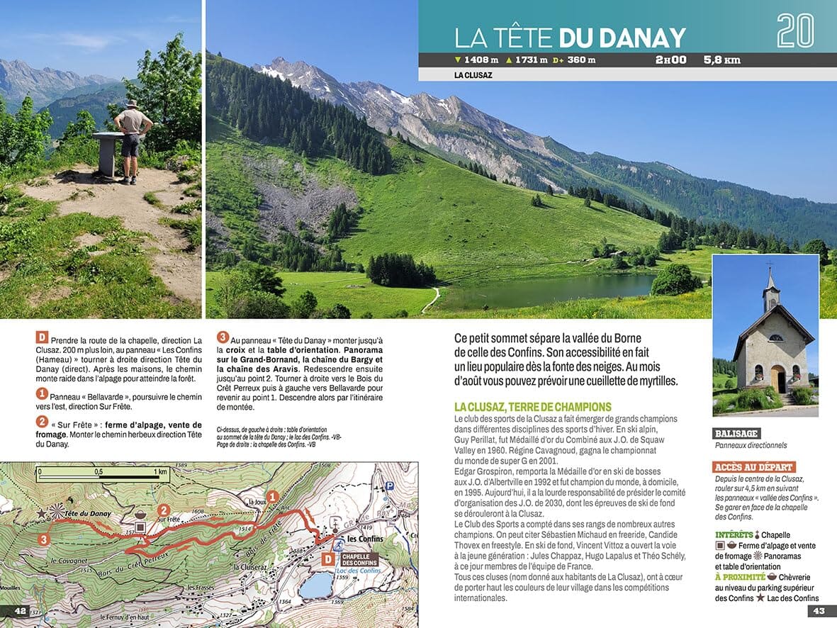 Guide de randonnées - Haute-Savoie, les 30 plus beaux sommets | Chamina guide de randonnée Chamina 