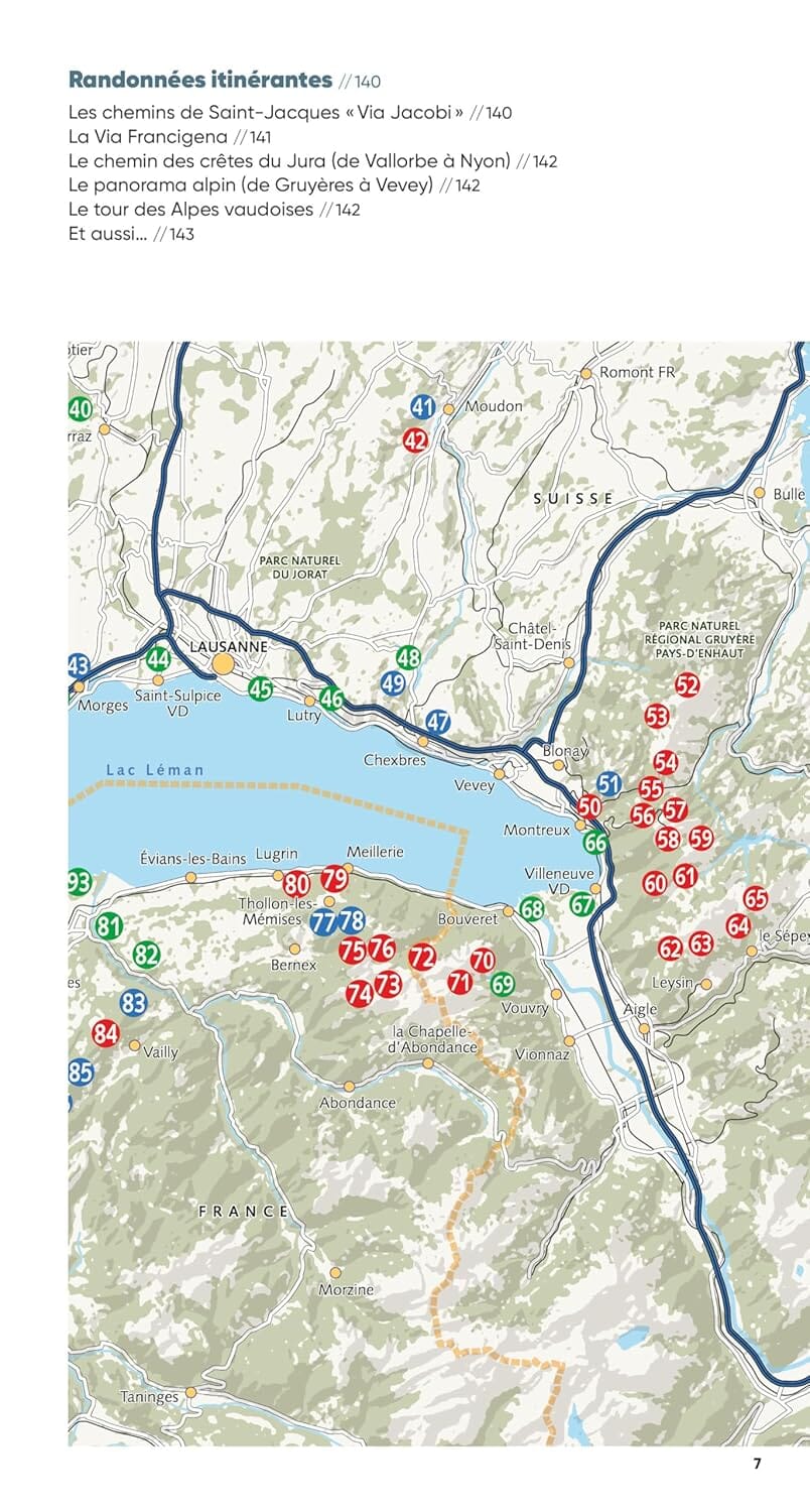 Guide de randonnées - Lac Léman | Glénat - Rando Evasion guide de randonnée Glénat 