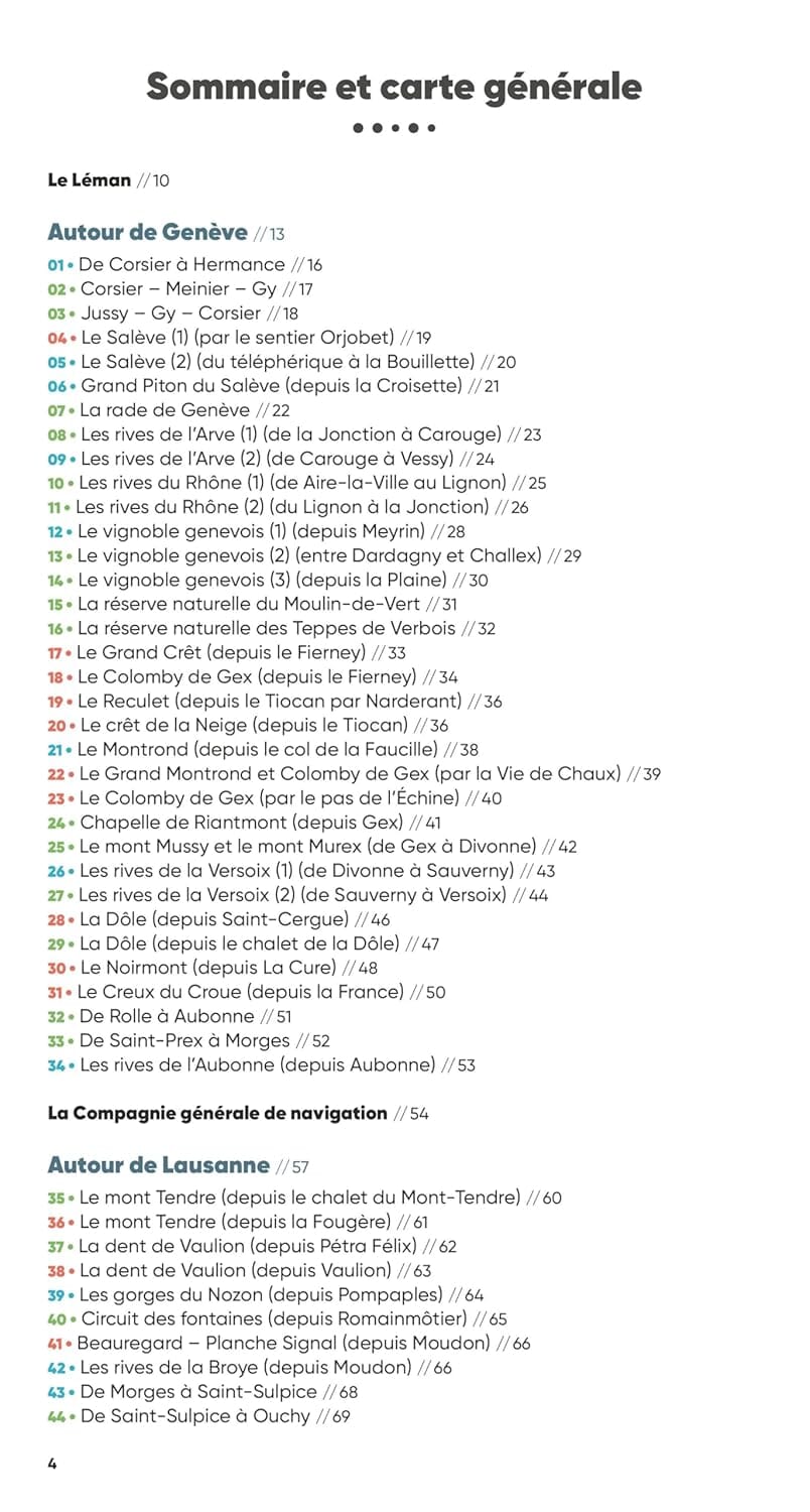 Guide de randonnées - Lac Léman | Glénat - Rando Evasion guide de randonnée Glénat 