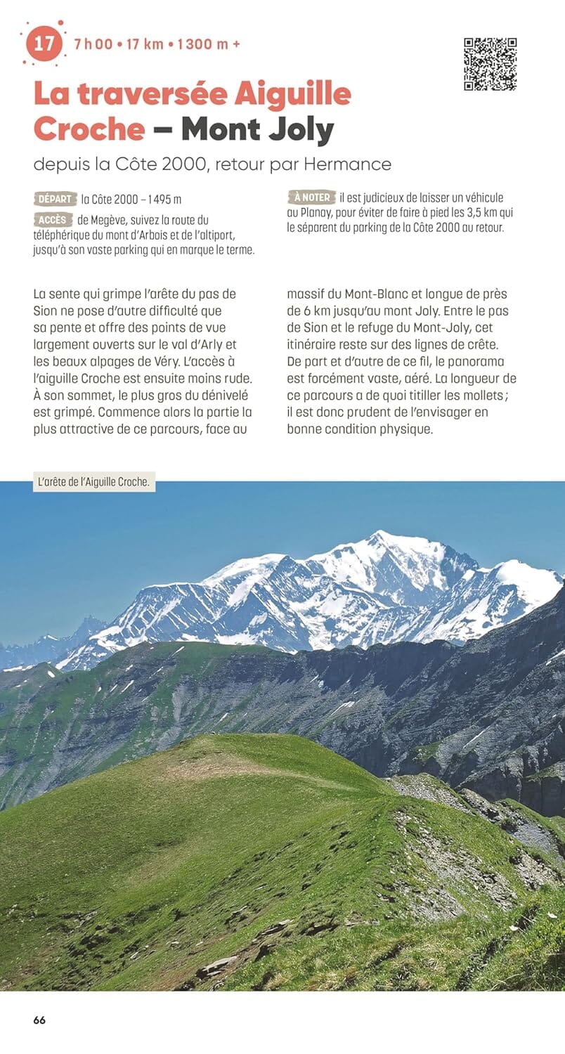 Guide de randonnées - Pays du Mont-Blanc, les plus belles randonnées | Glénat guide de randonnée Glénat 