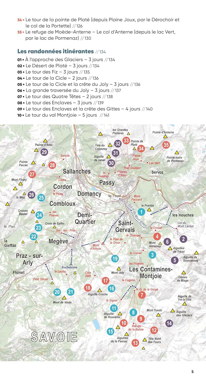 Guide de randonnées - Pays du Mont-Blanc, les plus belles randonnées | Glénat guide de randonnée Glénat 