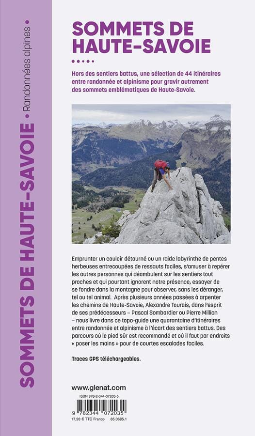 Guide de randonnées - Sommets de Haute-Savoie, Randonnées alpines | Glénat - Rando Evasion guide de randonnée Glénat 