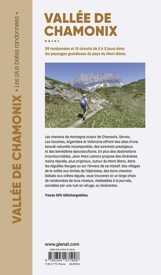 Guide de randonnées - Vallée de Chamonix, les plus belles randonnées | Glénat guide de randonnée Glénat 