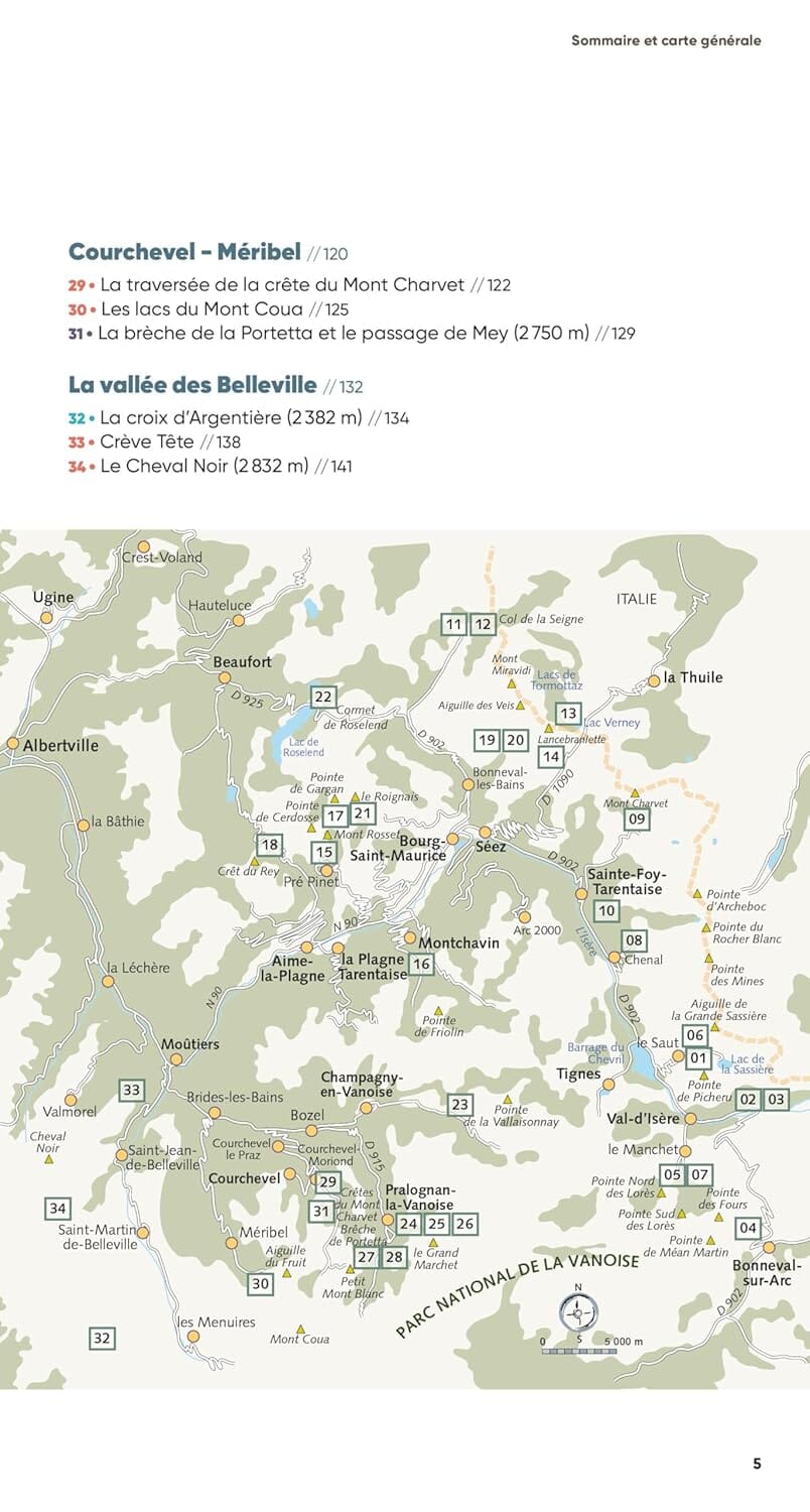 Guide de randonnées - Vanoise & Beaufortain, les plus belles randonnées | Glénat guide de randonnée Glénat 