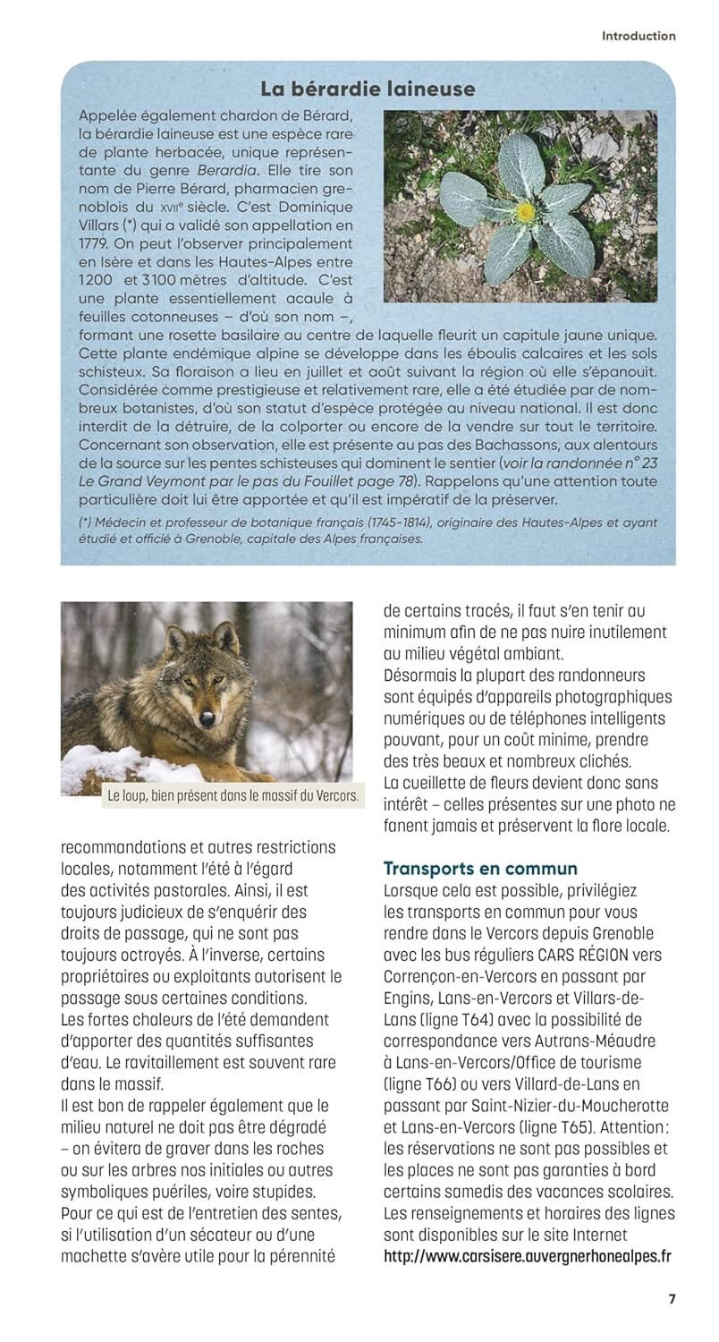 Guide de randonnées - Vercors Nord, les plus belles randonnées | Glénat guide de randonnée Glénat 