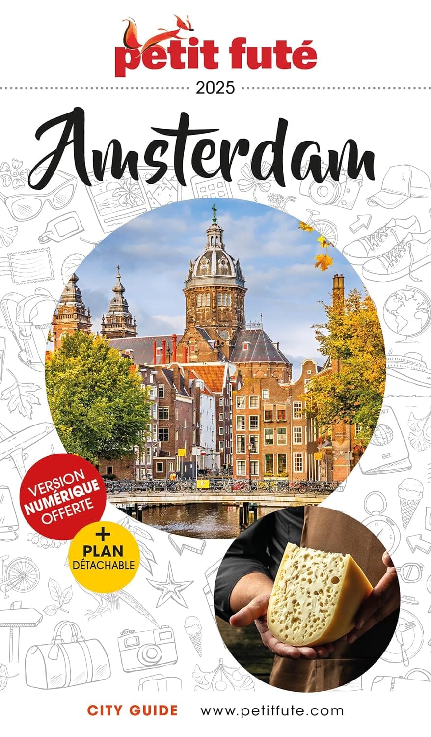 Guide de voyage - Amsterdam 2025 + plan | Petit Futé guide de voyage Petit Futé 