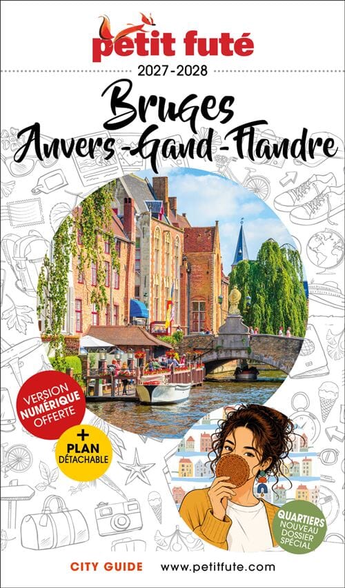 Guide de voyage - Bruges, Anvers, Gand, Flandres 2027/28 | Petit Futé guide de voyage Petit Futé 