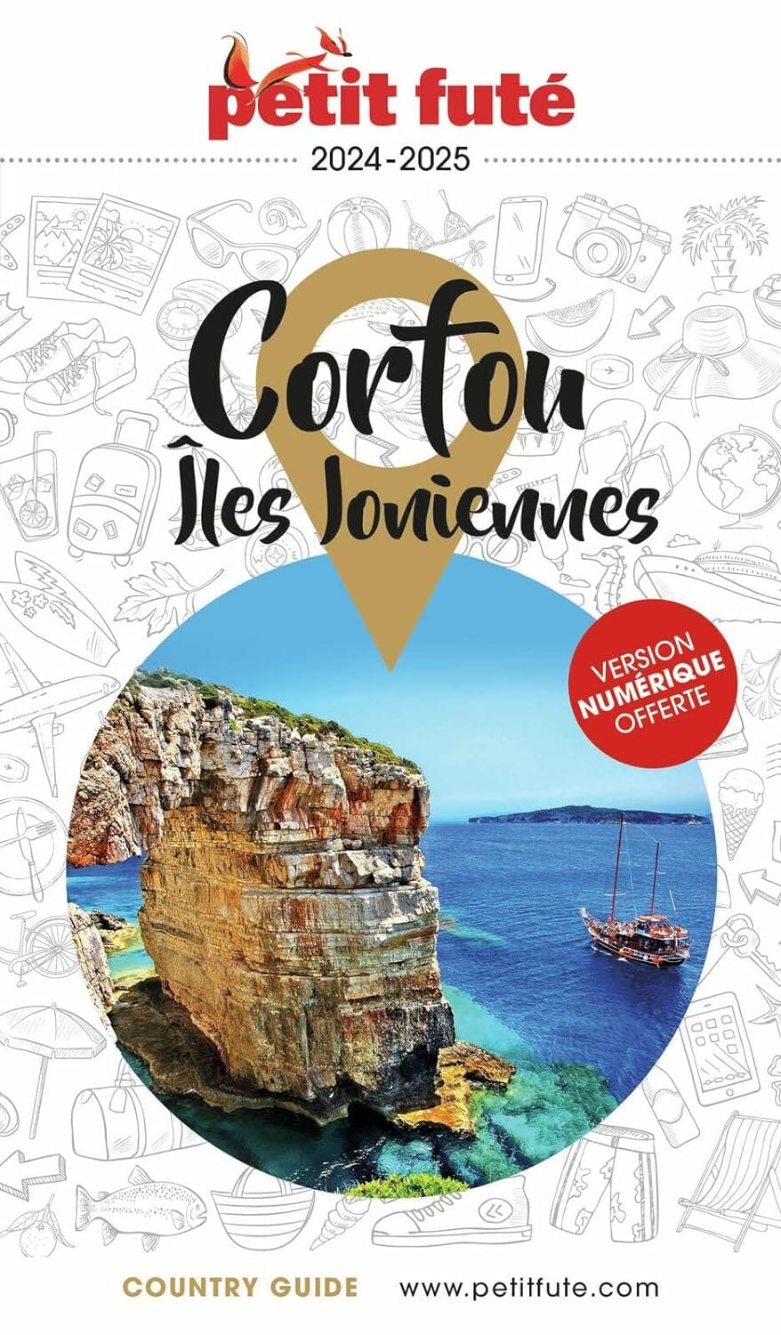 Guide de voyage - Corfou, Iles Ioniennes 2024/25 | Petit Futé guide de voyage Petit Futé 
