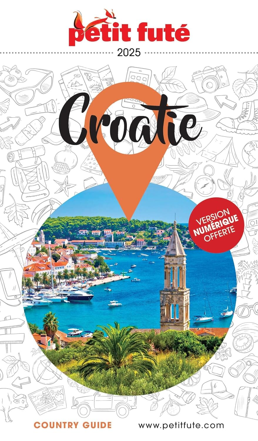 Guide de voyage - Croatie 2025 | Petit Futé guide de voyage Petit Futé 