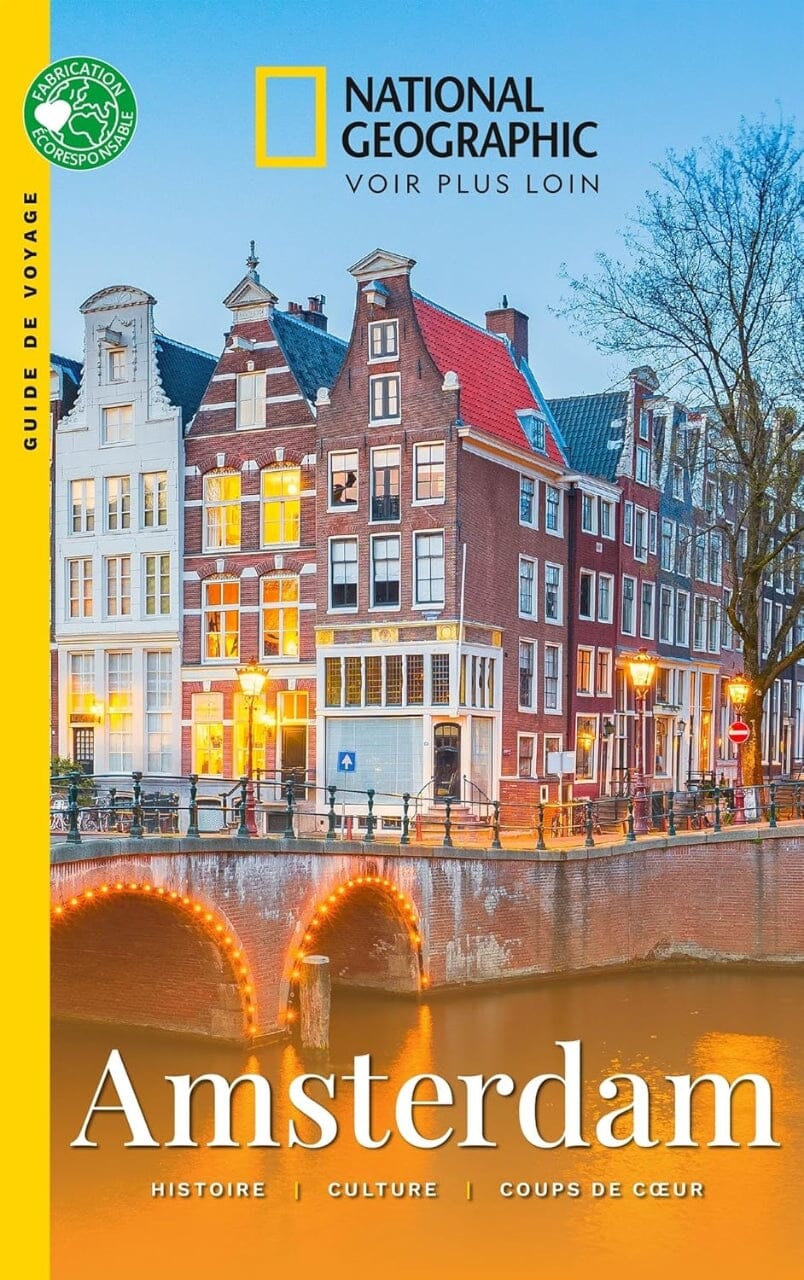 Guide de voyage de poche - Amsterdam - Édition 2025 | National Geographic guide de voyage National Geographic 