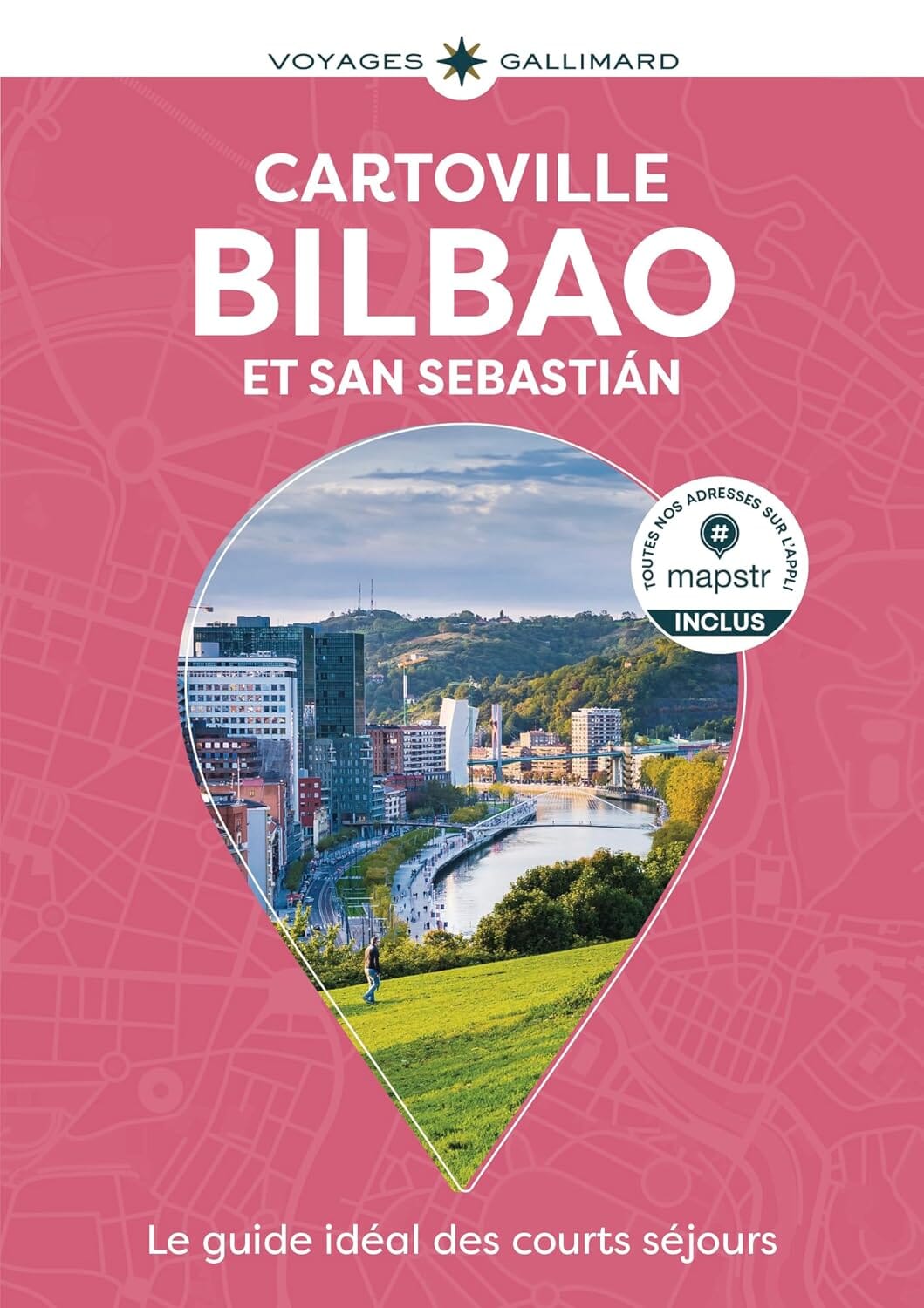 Guide de voyage de poche - Bilbao & San Sebastian | Cartoville guide de voyage Gallimard 