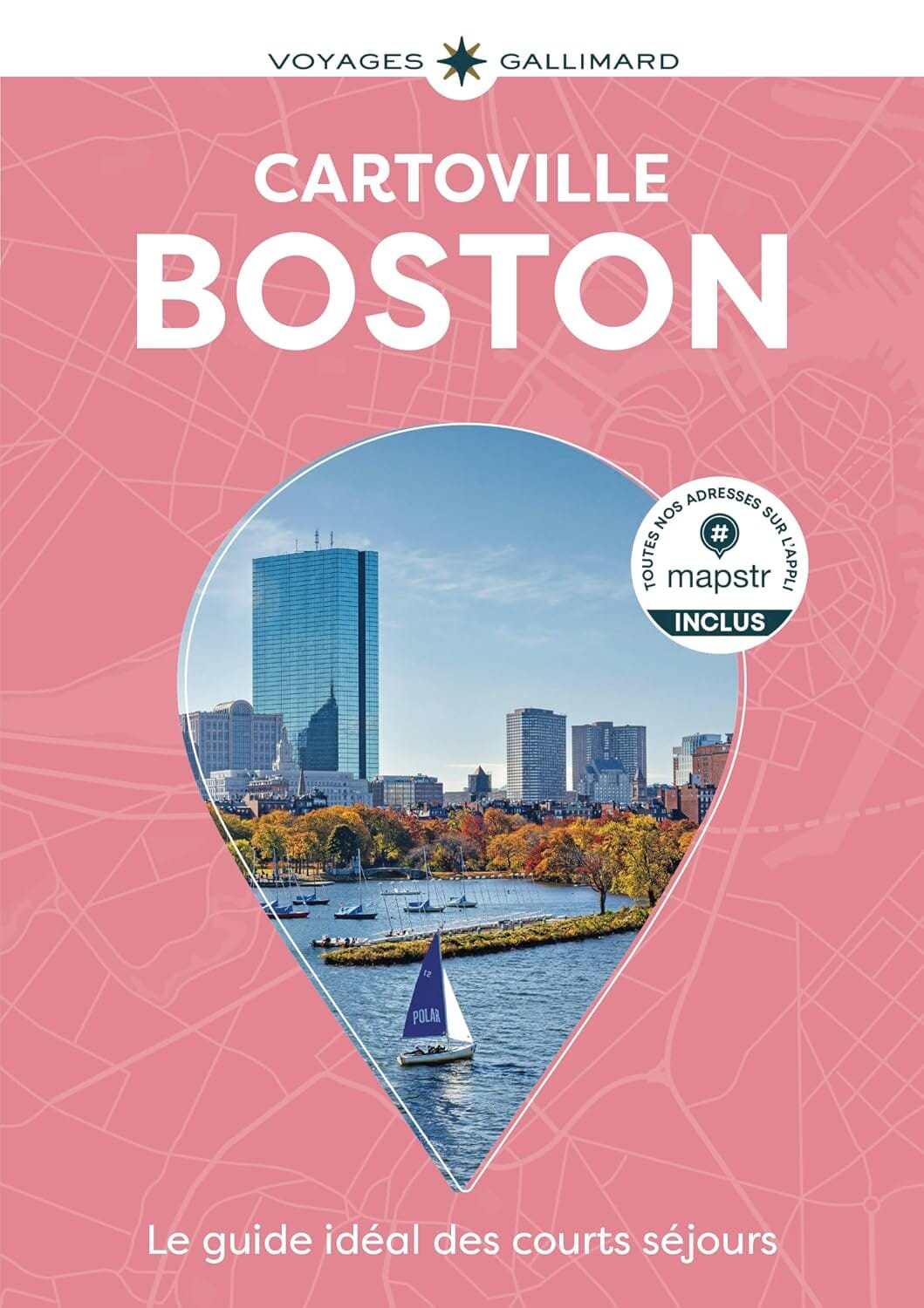 Guide de voyage de poche - Boston 2026 | Cartoville guide de voyage Gallimard 