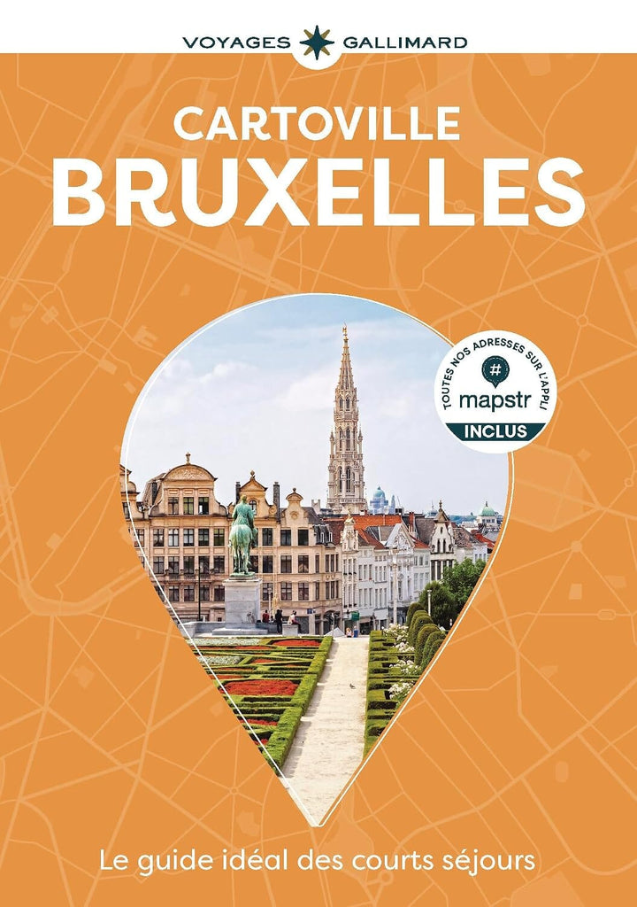 Guide de voyage de poche - Bruxelles 2026 | Cartoville guide de voyage Gallimard 