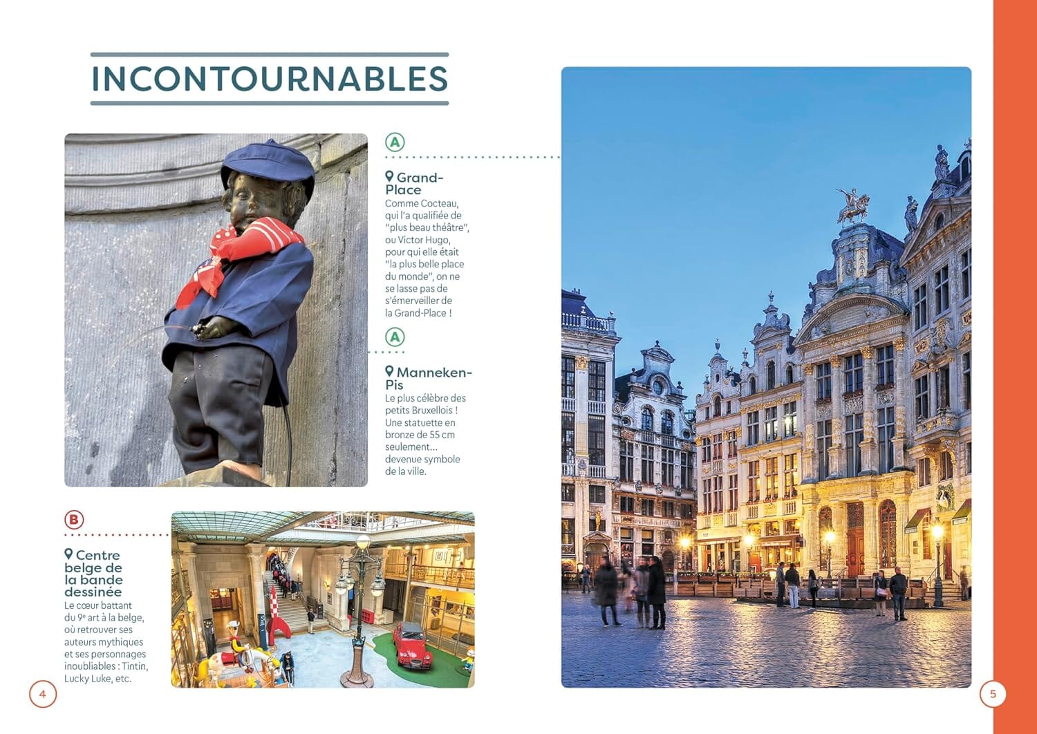 Guide de voyage de poche - Bruxelles - Édition 2025 | Cartoville guide de voyage Gallimard 