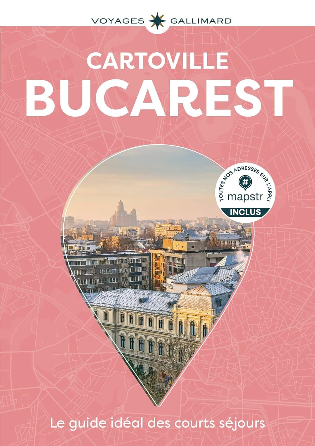 Guide de voyage de poche - Bucarest 2026 | Cartoville guide de voyage Gallimard