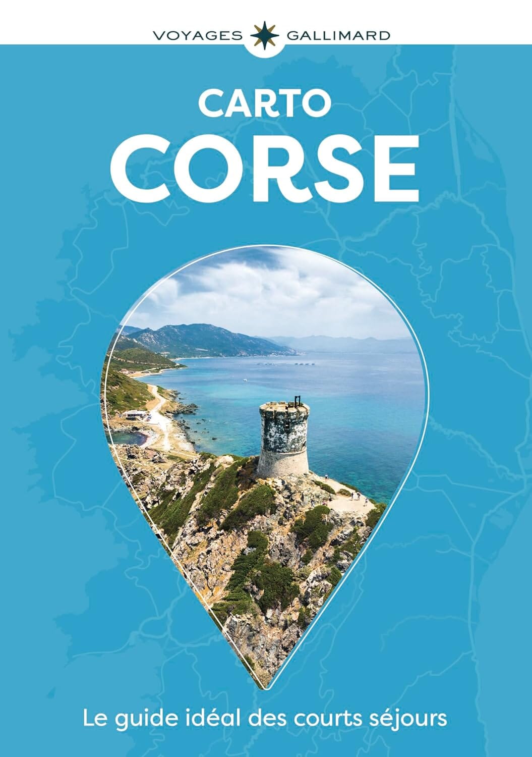 Guide de voyage de poche - Corse 2026 | Cartoville guide de voyage Gallimard