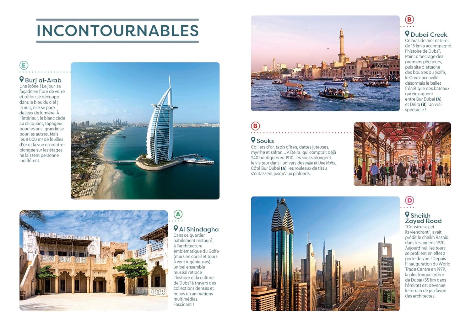 Guide de voyage de poche - Dubai - Édition 2025 | Cartoville guide de voyage Gallimard 
