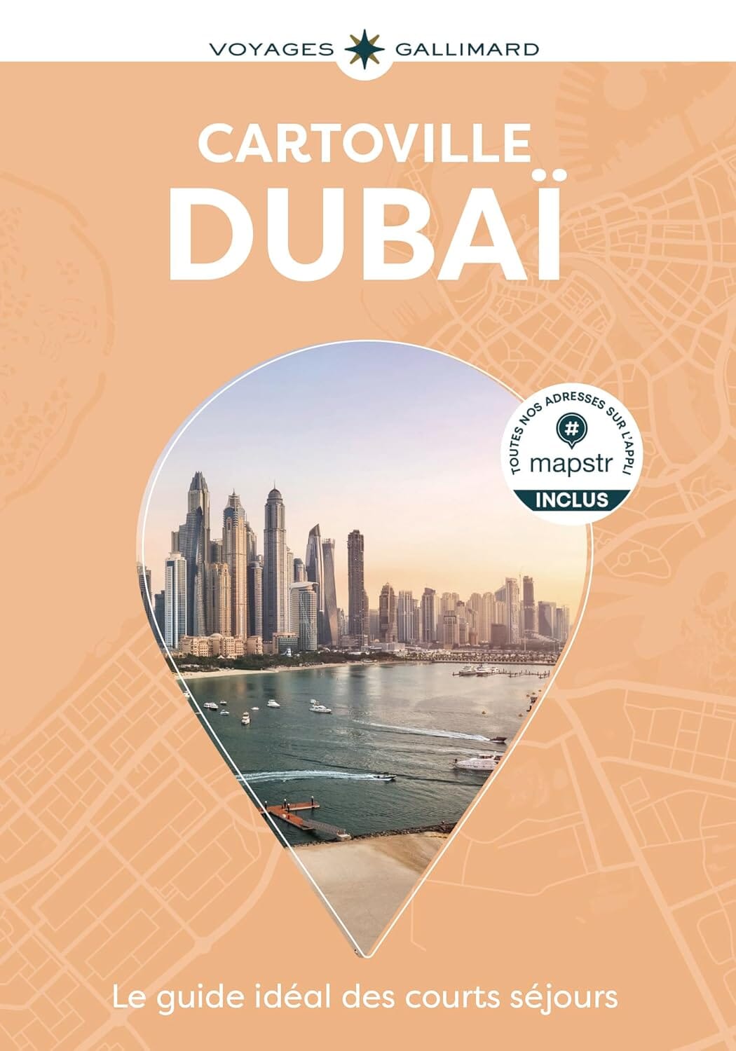 Guide de voyage de poche - Dubai - Édition 2025 | Cartoville guide de voyage Gallimard 