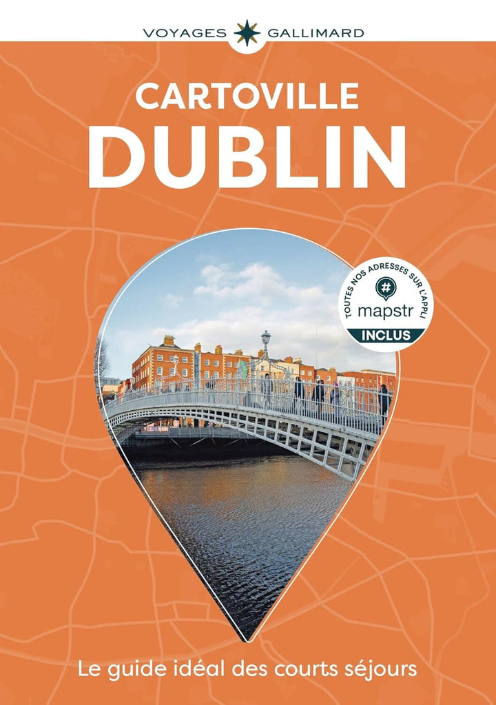 Guide de voyage de poche - Dublin 2026 | Cartoville guide de voyage Gallimard 