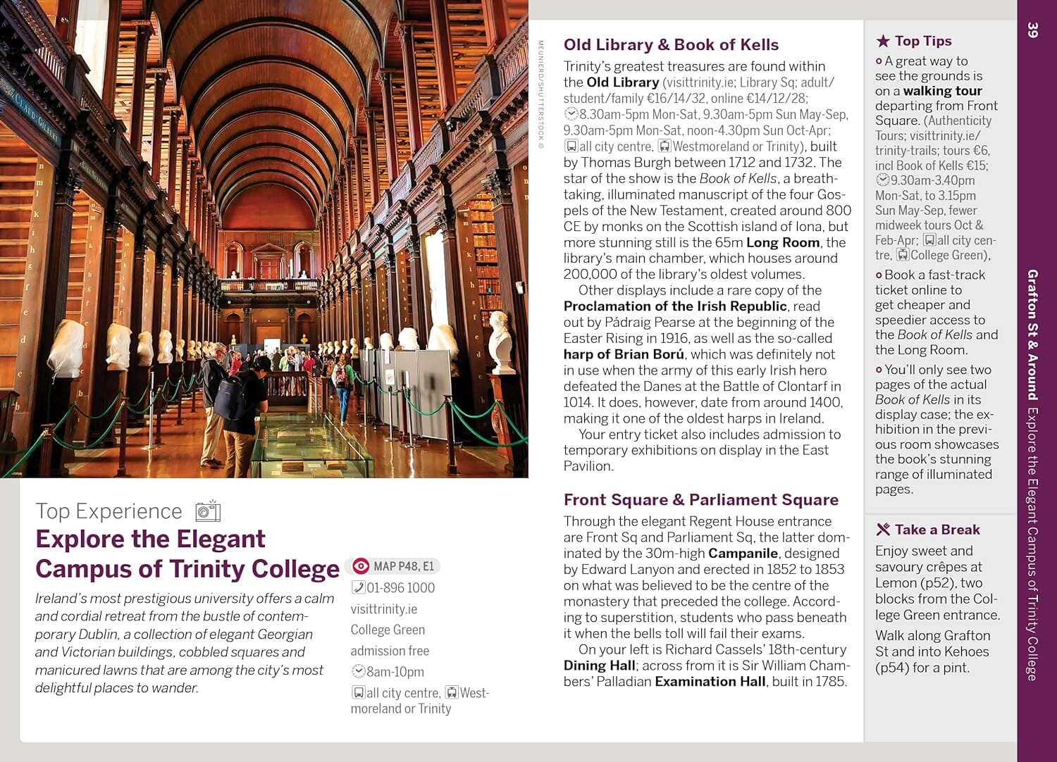 Guide de voyage de poche (en anglais) - Dublin - Édition 2024| Lonely Planet guide de voyage Lonely Planet EN 