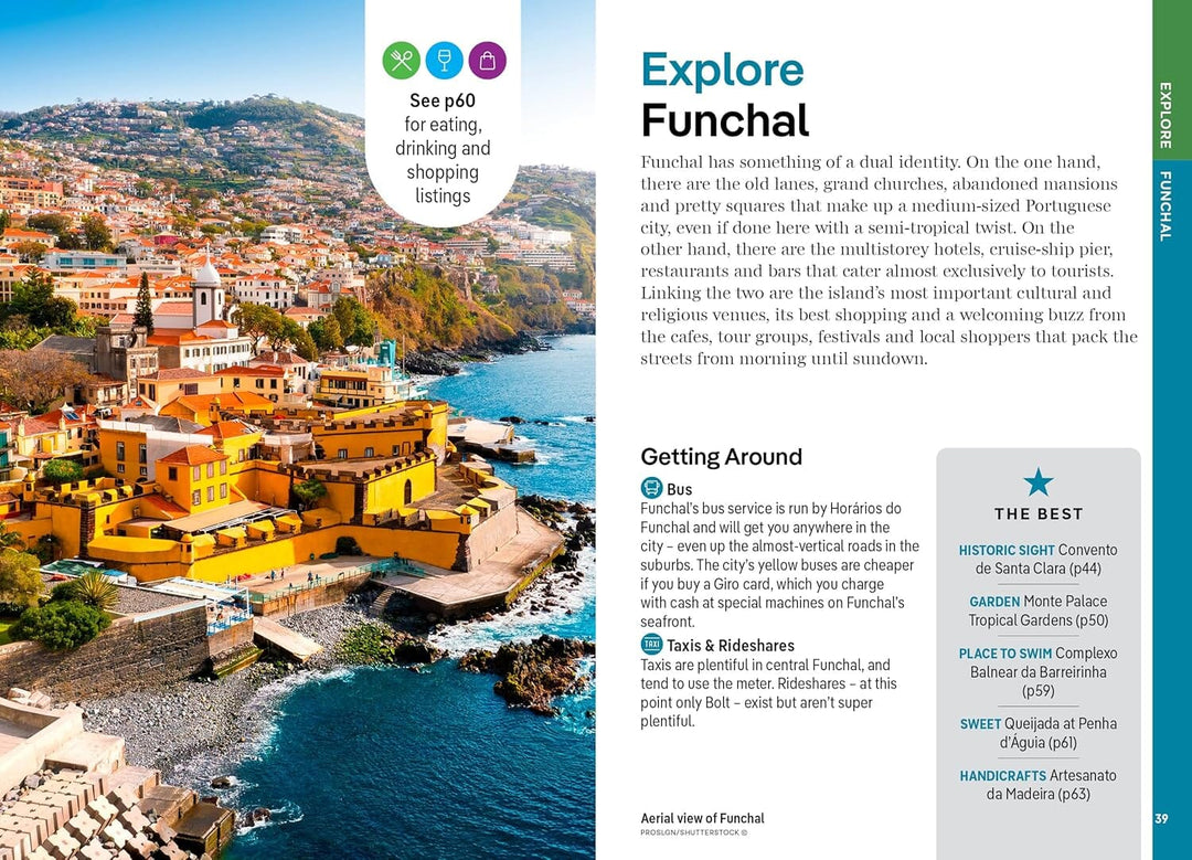Guide de voyage de poche (en anglais) - Madeira | Lonely Planet guide de voyage Lonely Planet EN 