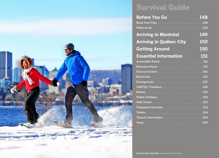 Guide de voyage de poche (en anglais) - Montreal & Quebec City - Édition 2024 | Lonely Planet guide de voyage Lonely Planet EN 
