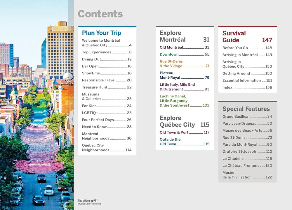 Guide de voyage de poche (en anglais) - Montreal & Quebec City - Édition 2024 | Lonely Planet guide de voyage Lonely Planet EN 