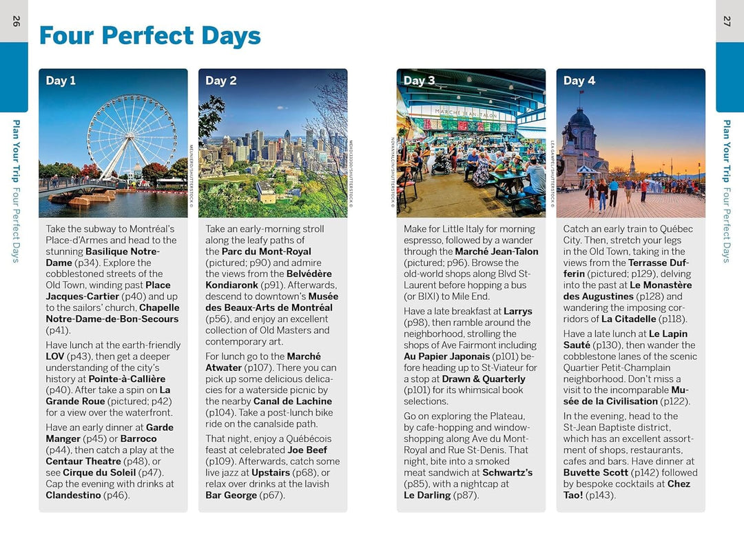 Guide de voyage de poche (en anglais) - Montreal & Quebec City - Édition 2024 | Lonely Planet guide de voyage Lonely Planet EN 