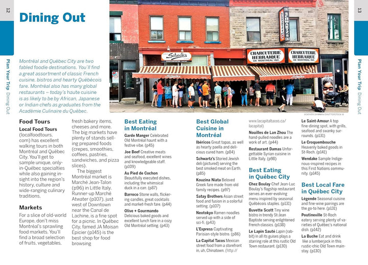 Guide de voyage de poche (en anglais) - Montreal & Quebec City - Édition 2024 | Lonely Planet guide de voyage Lonely Planet EN 