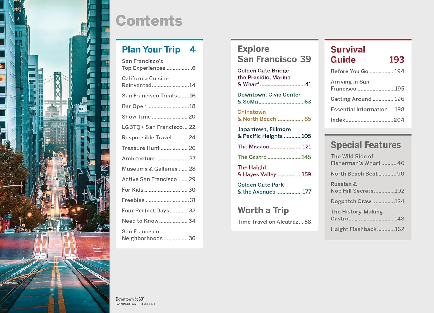 Guide de voyage de poche (en anglais) - San Francisco - Édition 2024 | Lonely Planet guide de voyage Lonely Planet EN 