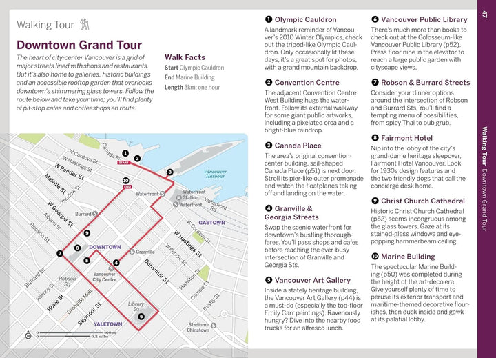 Guide de voyage de poche (en anglais) - Vancouver - Édition 2024 | Lonely Planet guide de voyage Lonely Planet EN 