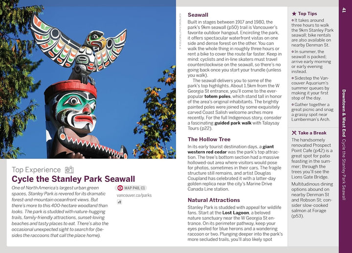 Guide de voyage de poche (en anglais) - Vancouver - Édition 2024 | Lonely Planet guide de voyage Lonely Planet EN 